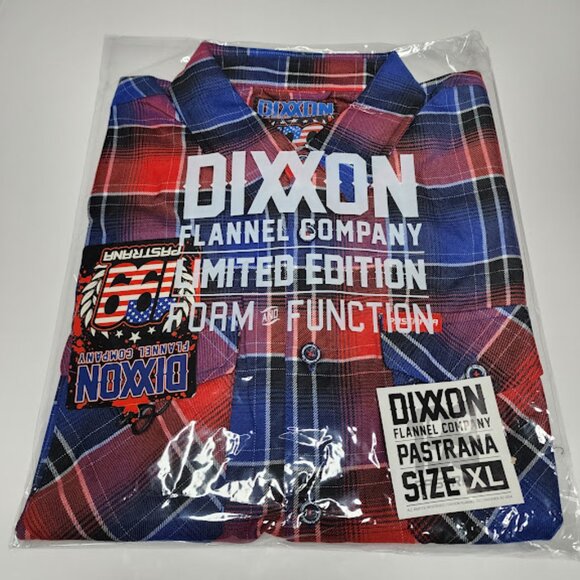 DIXXON FLANNEL - TRAVIS PASTRANA FLANNEL Shirt - Men's XL - COLLAB - Picture 6 of 11